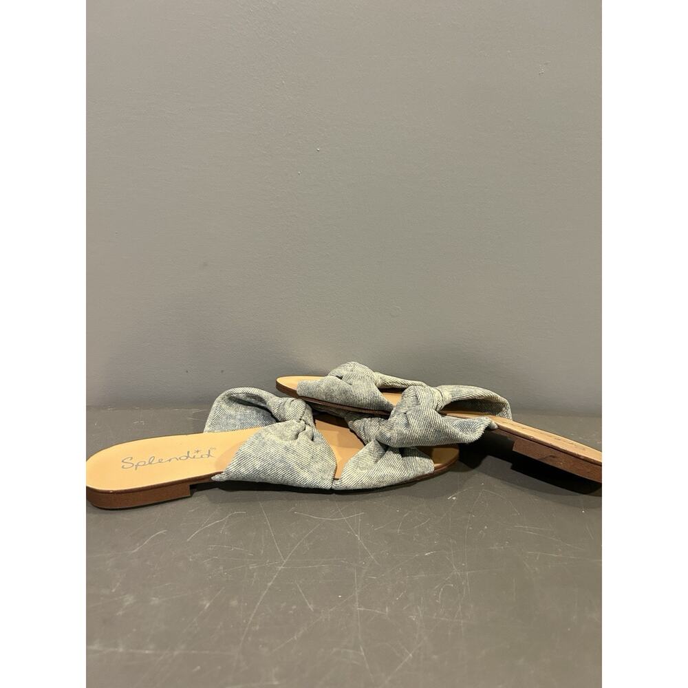 Splendid Barton Canvas‎ Sandals Women’s Size 8.5 Blue